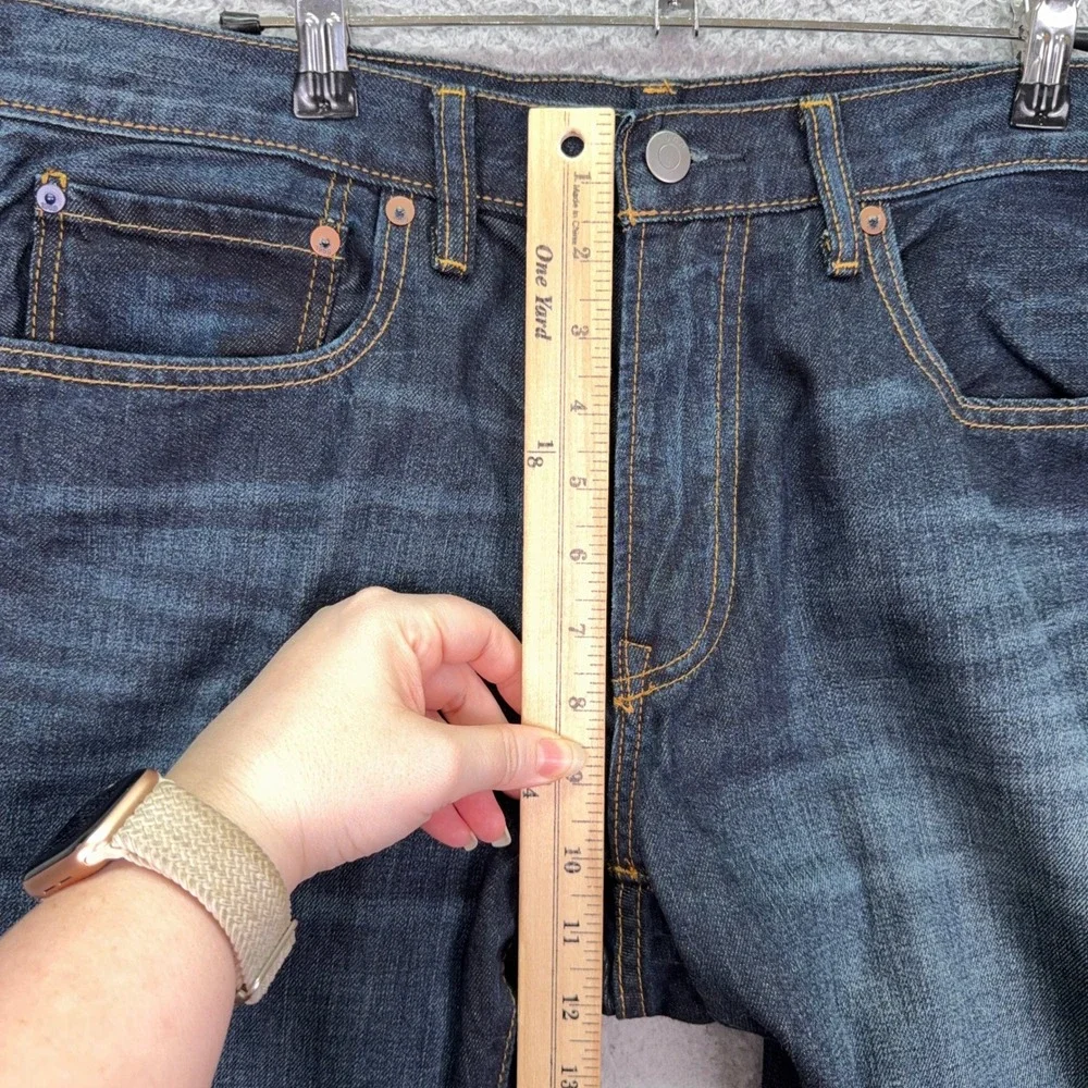 Gap 1969 Jeans Mens 34x34 Blue Bootcut Dark Wash Ringspun Denim Preppy Y2K